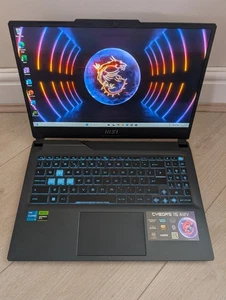 MSI Cyborg Gaming Laptop Fast 144Hz i5, RTX 4060, 16GB DDR5, 512GB SSD - Picture 1 of 5