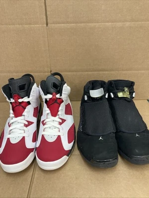 Hombre Jordan 17/6 Collezione Colección Carmín Rojo Blanco Negro Azul Talla 10.5 Foto 1 de 4