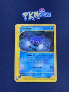 Juego de cartas coleccionables Pokémon Chinchou Aquapolis 70/147 LP regular. - Imagen 1 de 3