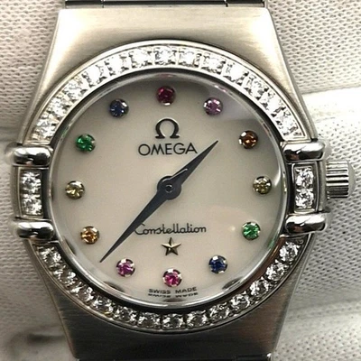 Женские часы OMEGA Constellation 1460,79 в белом корпусе: 20,4x24,8 мм б/у #JW-131 - Изображение 1 из 4