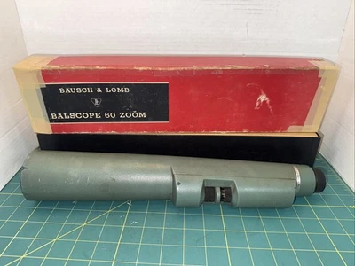 Винтажный телескоп Bausch & Lomb "The Discoverer" с зумом 60 мм - Изображение 1 из 4
