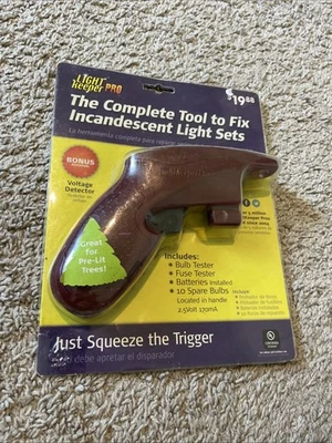 Christmas Light Keeper Pro Incandescent Light Bulb Fuse Voltage Detector Tester - Image 1 of 4