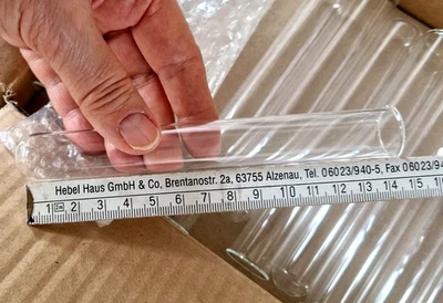 Reagenzgläser Set 5 Stück zum Basteln, für Vasen oder Pflanzendekoration - Bild 1 von 4