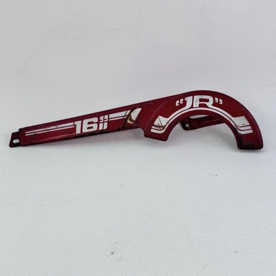 Vintage 16” JR Chainguard BMX Chain Guard Old School Red Off Road MTB A56 - Image 1 of 4