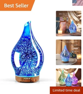 Charming 150ml Aromatherapy Diffuser with Color Changing LED and Safety Features - Picture 1 of 9