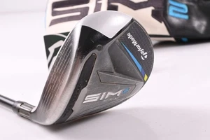 Left Hand Taylormade SIM2 Max #5 Wood / 18 Degree / X-Flex HZRDUS Smoke RDX Blac - Picture 1 of 9