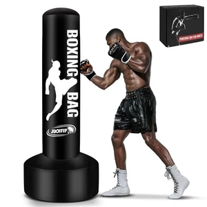 Sacco da Boxe Adulti da 180 cm Sacco da Boxe da terra Autoportante Sacco - Foto 1 di 24