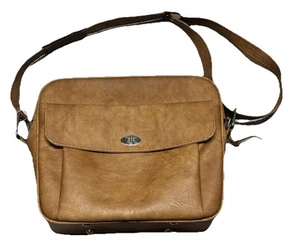 Vintage Samsonite Suitcase Camel Brown - Picture 1 of 6