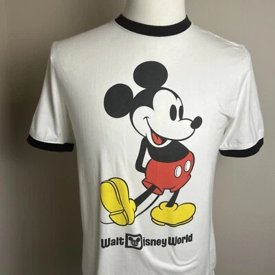 Camiseta Clásica Colores Parques Disney Auténtica Original Mickey Mouse Talla S Foto 1 de 4