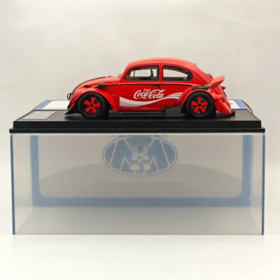 RAM Collectibles 1:18 RWB Volkswagen VW Beetle COCA-COLA WIDE BODY RM0029 Red - Image 1 of 4