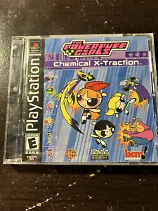The Powerpuff Girls Chemical X-Traction PS1 con estuche - Imagen 1 de 4