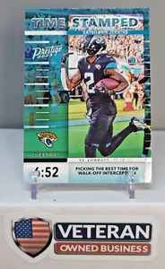 2023 Prestige Rayshawn Jenkins Time Stamped Jacksonville Jaguars #TS-7 - Picture 1 of 2