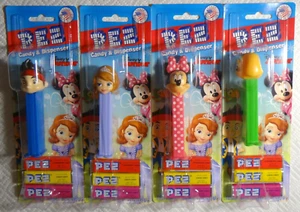 Pez Disney Junior Set of 4 Mint on Cards Retired HTF! - Picture 1 of 4