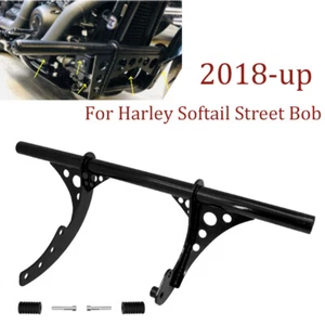 Barra de choque de protección de motor de carretera delantera para Harley Sofail Street Bob Low Rider - Imagen 1 de 11