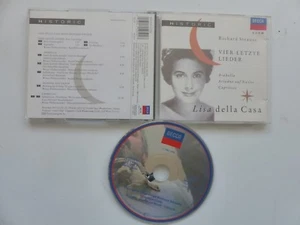 CD STRAUSS Vier letzte lieder LISA DELLA CASA 425959 2 - Picture 1 of 1
