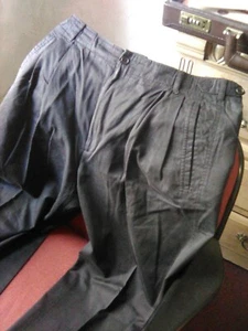 JEANS NEGROS 100% ALGODÓN RENOMBRADOS PARA HOMBRE "ZANELLA OUTDOOR" HECHOS EN ITALIA - Imagen 1 de 11