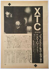 Xtc Andy Partridge 1983 Clipping Japan Os 10O