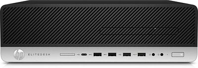HP ProDesk 600 G3 (256GB SSD, Intel Core i5-7500, 3.0GHz, 16GB) SFF Desktop -... - Image 1 of 4