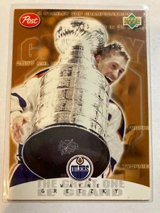 Post Wayne Gretzky #4 Edmonton Oilers 1998-99 - Imagen 1 de 1