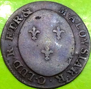 Firenze Mezzo Soldo 1805 Italy Etruria Carlo Lodovico di Borbone - RARE - Picture 1 of 7
