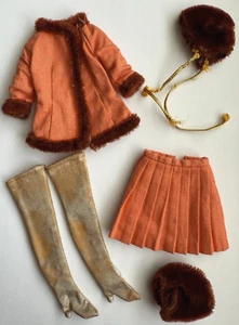 Vintage MOD Barbie: Winter Wow #1486 Kleidung Outfit Mattel TLC, LESEN - Bild 1 von 9