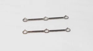 2 x Minitrix N gauge Coupling Rods - 4-6-2 chassis - black - Picture 1 of 1