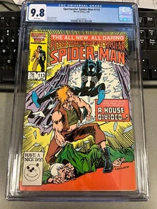 Spectacular Spider-Man #113 CGC 9.8 Marvel 1986 Black Suit COMBINED SHIPPING! - Picture 1 of 2