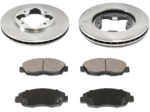 Front Brake Pad and Rotor Kit For 90-97 Honda Acura Accord CL 2.2L 4 Cyl HW82T7 - Picture 1 of 1