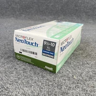 Lote de 5 - Guantes de Neopreno Microflex NeoTouch 25-101 - Caja de 100 Talla: XL Foto 1 de 4