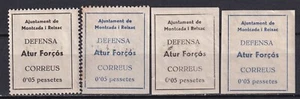 SCW Montcada i Reixac Local Labels Ed. 20/21+20s/21s Defensa Atur Forços - Picture 1 of 2