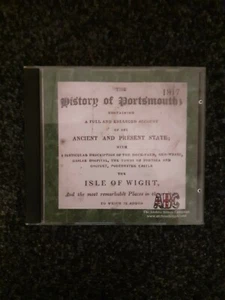 CD-ROM DER ALTEN GESCHICHTE VON PORTSMOUTH & GEBIETEN IN SAMMLERZUSTAND. - Bild 1 von 1