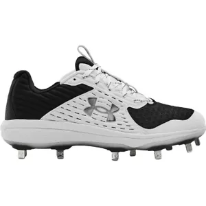 Under Armour Yard Mt Baseball Men's Size 13 Black-White 3022999-002 MSRP $90 - Picture 1 of 4