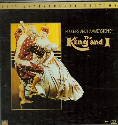 The King and I 40th Anniversary Edition Laserdisc Widescreen LD 24KT Gold CD Set - Image 1 of 4