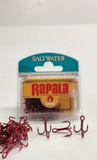 RAPALA VMC SIZE 6 X STRONG  O SHAGNESSY TREBLE HOOKS FRESH WATER & SALT QTY25