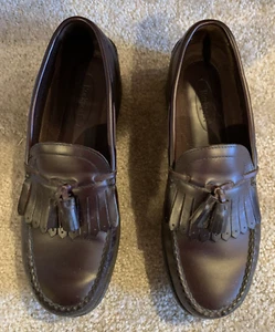 Rockport M2497 Brown Kiltie Tassel Loafers Shoes - 12M - Picture 1 of 4
