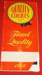 Vintage Quality Inn Travel Guidebook From 1956! - Picture 1 of 5