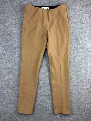 Pantalones para mujer Classics by Worth 4 marrones plisados al tobillo con cremallera lateral Foto 1 de 4