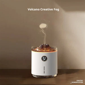 Essential Oil Diffuser Aroma Volcano Smoke Ring Aromatherapy Diffuser Ultrasonic - Picture 1 of 9