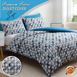 Copripiumone king size set biancheria da letto copripiumone reversibile trapunta singolo doppio - Foto 1 di 78