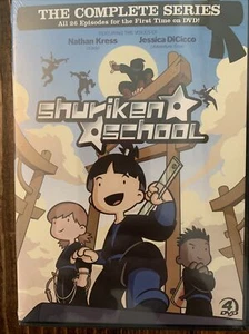 Shuriken School: Where Ninjas Rule. The Complete Series (DVD, 2014, 4-Disc Set) - Picture 1 of 2