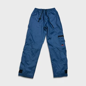 Vintage Adidas Trainingshose Herren klein blau Cargo Outdoor Sport Gym 90s Jogger - Bild 1 von 9
