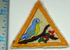 Brownie Girl Scout Try-It - Pflanzen und Tiere - Rentner - gelber Rand - Bild 1 von 2