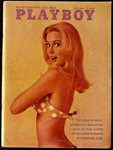 PLAYBOY July 1967 VENITA WOLF Michael Caine HEATHER RYAN Girls Of Paris @ EXCLT+ - Picture 1 of 8