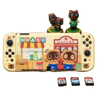 Case Cover For Joycon Controller Nintendo Switch OLED Animal Crossing Accessory - Image 1 of 4