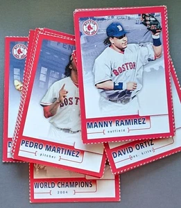 Boston Red Sox Champions McDonalds 2004 fast kompletter Satz! 23/27 - Bild 1 von 2