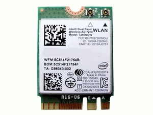Lenovo IBM 04W3806 04W6059 intel Wireless-AC 7260NGW NGFF WiFi Card 802.11ac - Picture 1 of 1