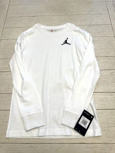 NWT JORDAN LONG SLEEVES TEE YLG - Picture 1 of 1