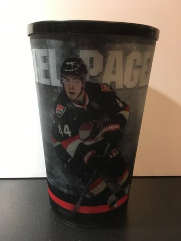 2017-18 Souvenir 3D Glass JEAN-GABRIEL PAGEAU Ottawa Senators Cover