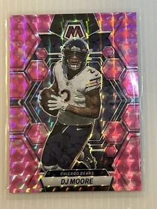 2023 Panini Mosaic - Camo Pink Mosaic Prizm #34 D.J. Moore - Picture 1 of 2