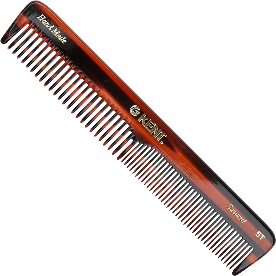 Kent 5T Dressing Table Comb For Thick Fine Hair Styling Comb 169mm Length Brush - Image 1 of 1
